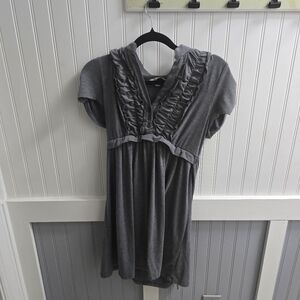 Grey cotton dress